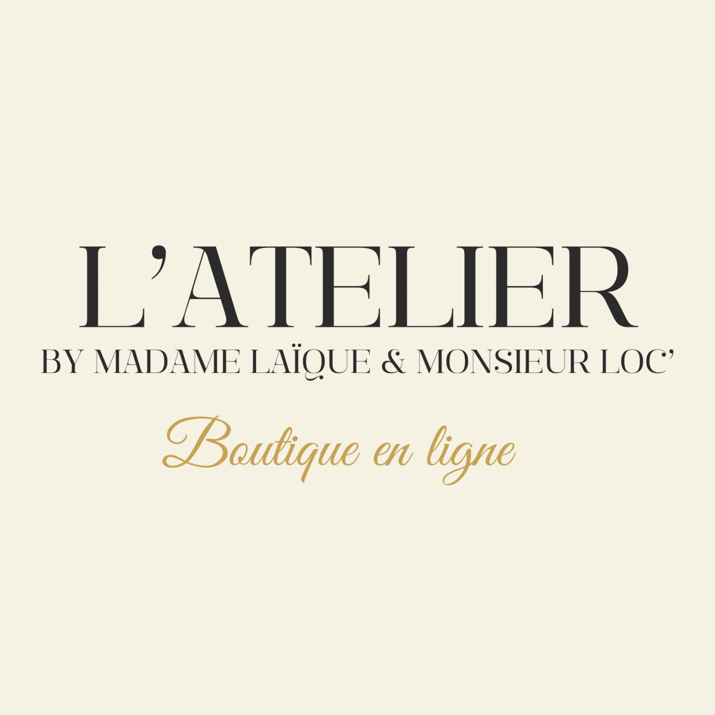 atelier boutique en ligne
