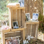 caisse en bois décoration cérémonie laïque