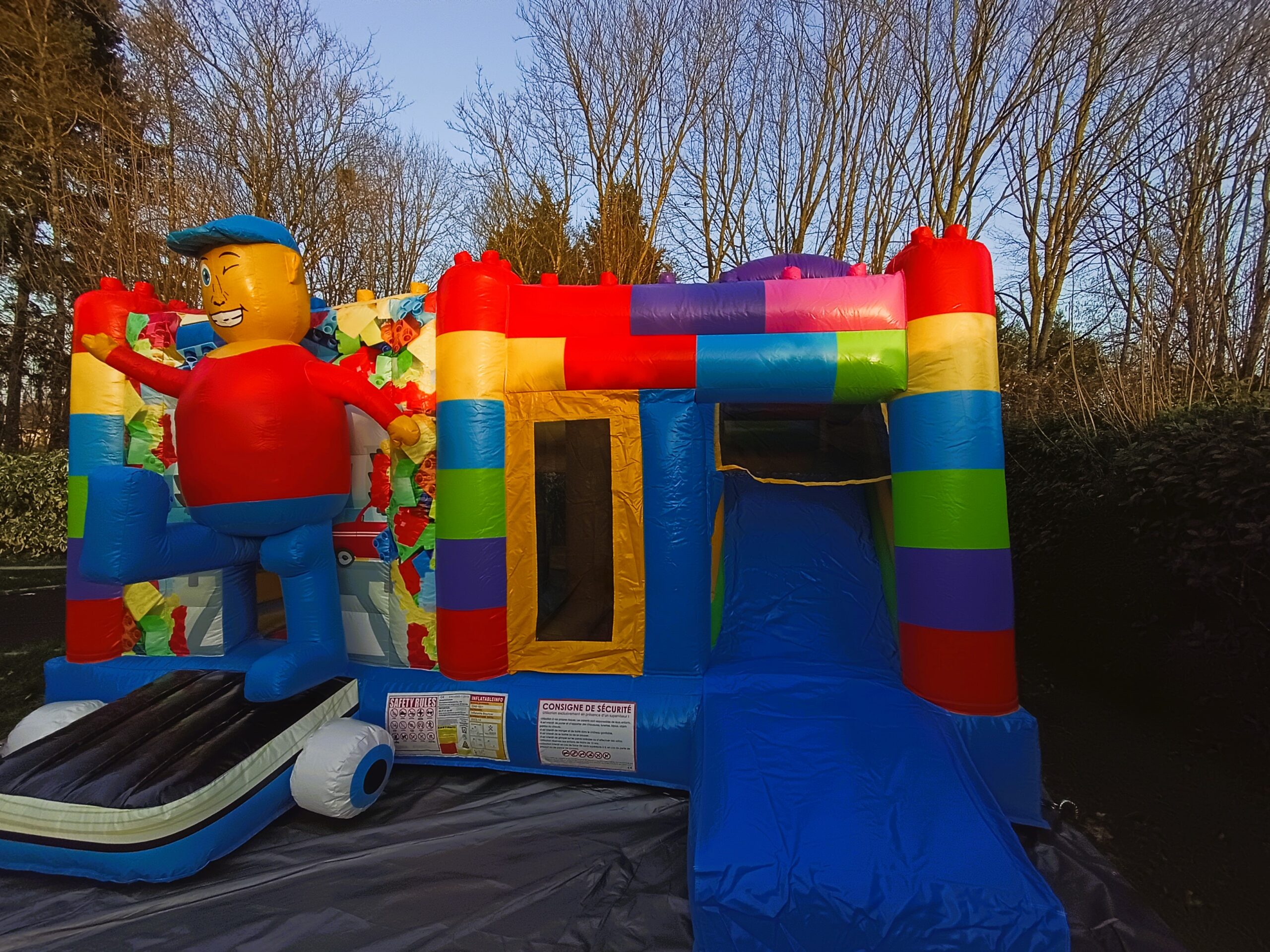 Château gonflable Building Block Château gonflable Building Block