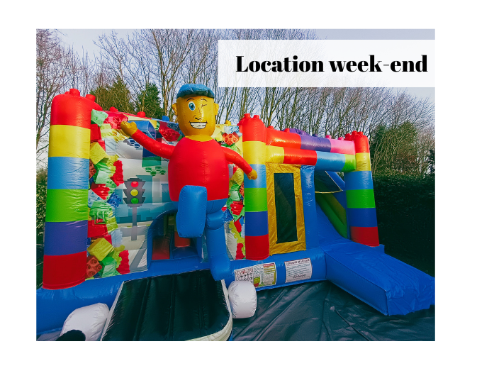 Château gonflable Building Block, location week end Château gonflable Building Block, location week end
